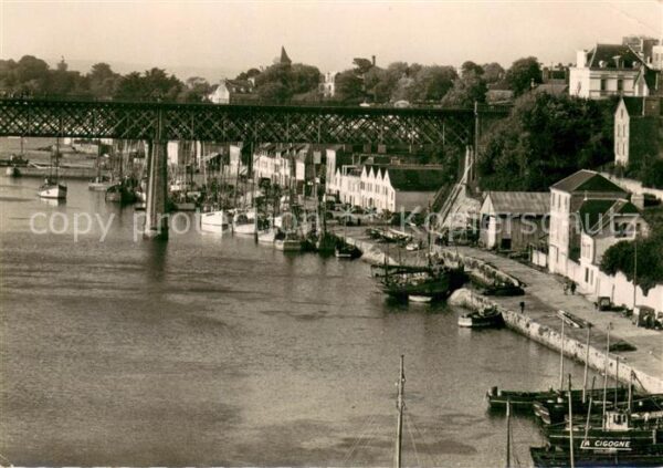 Douarnenez Pont et le port Rhu