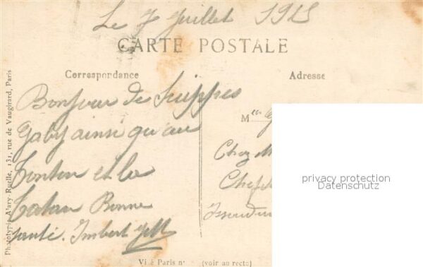 Souain-Perthes-les-Hurlus Interieur de l’Eglise bombardes par les – Bild 2