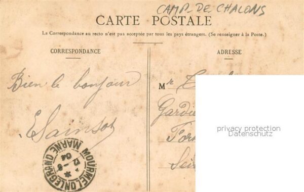Camp de Chalons UneMesse solennelle au Camp de Chaloits – Bild 2