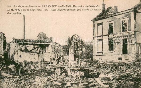 Sermaize-les-Bains La Grande Guerre Bataille de la Marne a