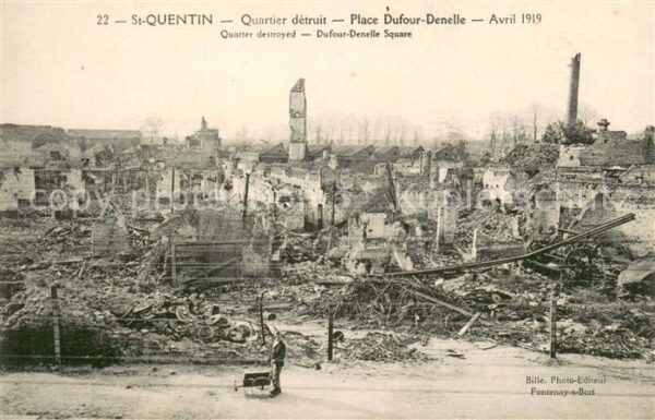 Saint-Quentin 02 Quartier detruit Place Dufour Denelle A