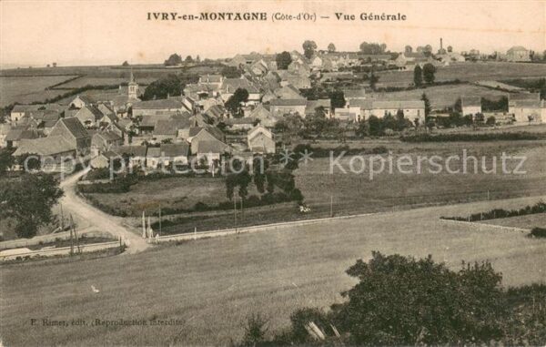 Ivry-en-Montagne Vue generale