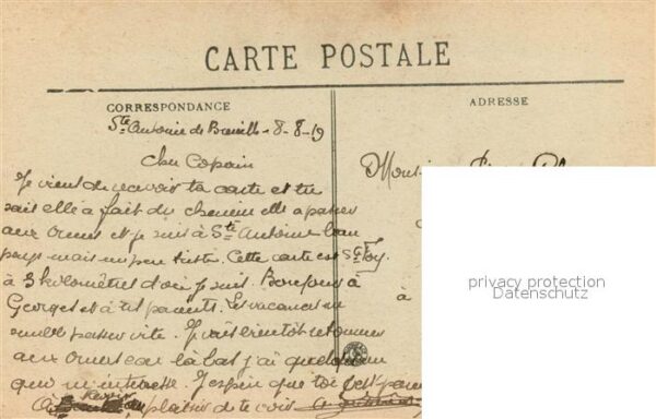 Sainte-Foy-la-Grande Rue de la Republique Clocher de l’ancie – Bild 2