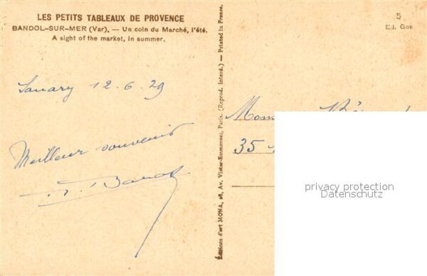 Bandol 83-sur-Mer un coin du Marche – Bild 2
