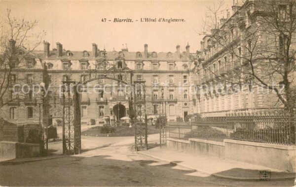 Biarritz Pyrenees Atlantiques Hotel d_Angleterre