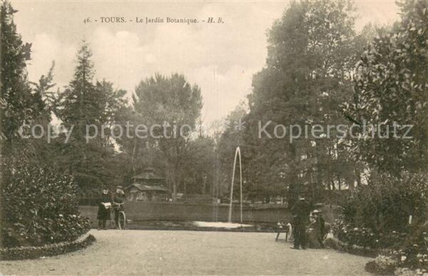 Tours Indre-et-Loire Le Jardin Botanique
