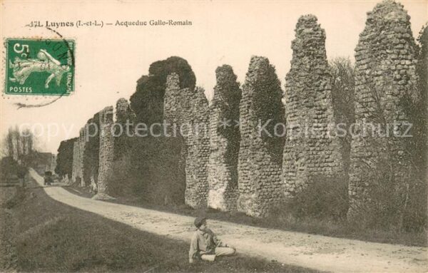 Luynes Indre-et-Loire Acqueduc Gallo Romain