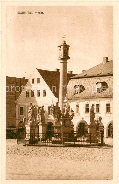 Rumburg Rumburk Marktplatz Denkmal
