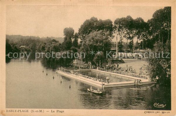 Esbly La Plage Piscine