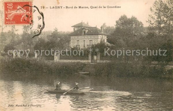 Lagny-sur-Marne Bord de Marne Quai de la Gourdine