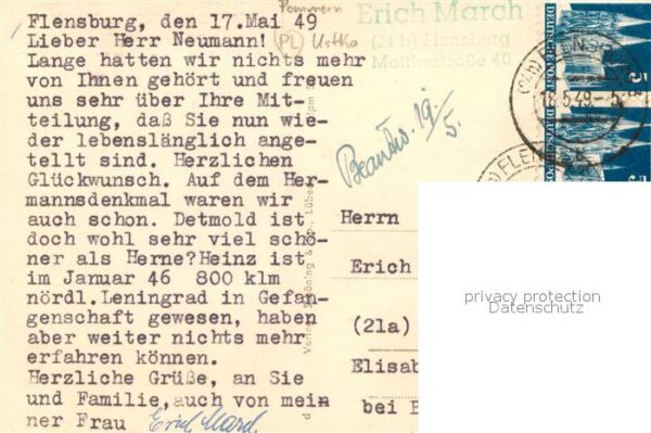 Stolpmuende Ustka Ostseebad Pommern Ostmole – Bild 2