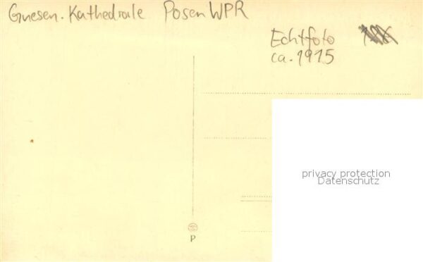 Gnesen Posen Kathedrale – Bild 2
