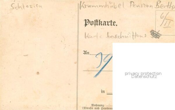 Krummhuebel Karpacz Riesengebirge Pension Duclaud Villa Bertha – Bild 2