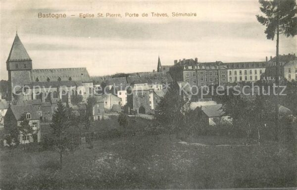 Bastogne Wallonie Eglise St Pierre Porte de Treves Semina