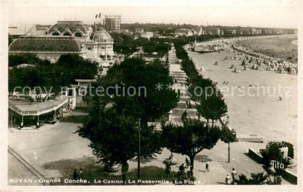 Royan 17 Grande Conche Le Casino La Passerelle L