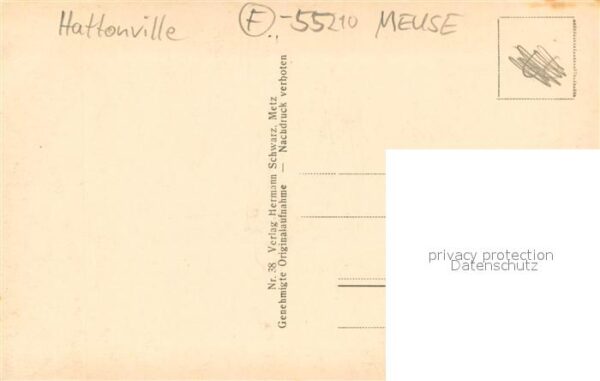 Hattonville Hattonchatel 55 Instruktionsstunde in der Kirche zu Hat – Bild 2