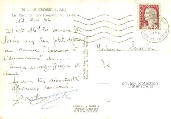 Le Croisic Le Port a l’arriere plan la Criee – Bild 2