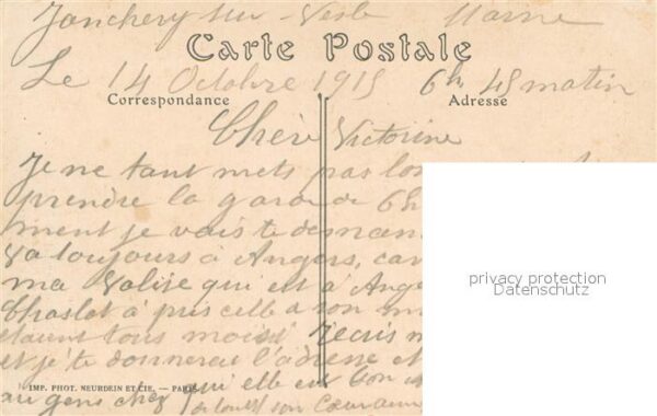 Reims 51 Bombardement de Reims par les Allemands – Bild 2