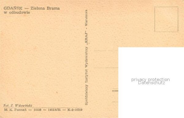 Gdansk Zielona Brama w odbudowie – Bild 2