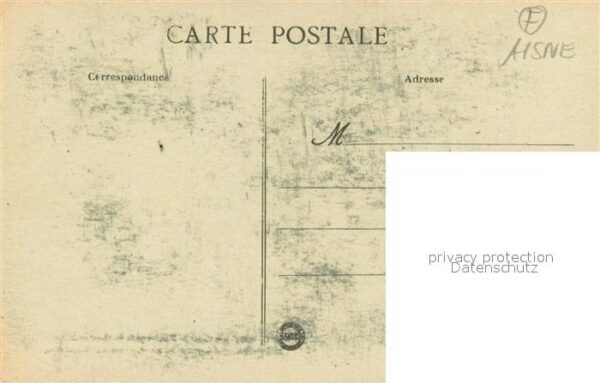 Soissons 02 Aisne La Grande Place apres le bombardement – Bild 2