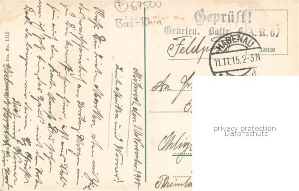 Hagenau Elsass Partie an der Moder – Bild 2
