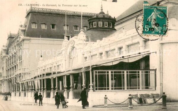 Cabourg Le Kursaal la Terrasse sur la mer