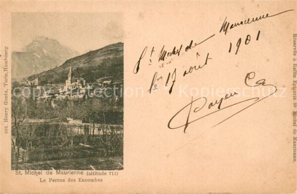 Saint-Michel-de-Maurienne Le Perron des Encombe