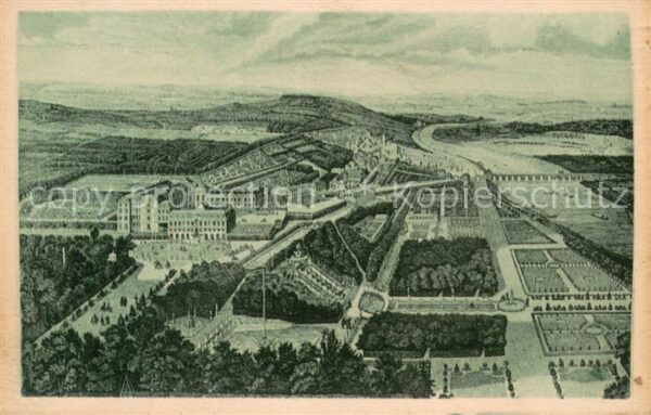Saint Cloud 92 d’apres une gravure ancienne