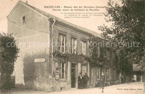 Bazeilles 08-Lamoncelle Maison dite des Dernieres Cartouches
