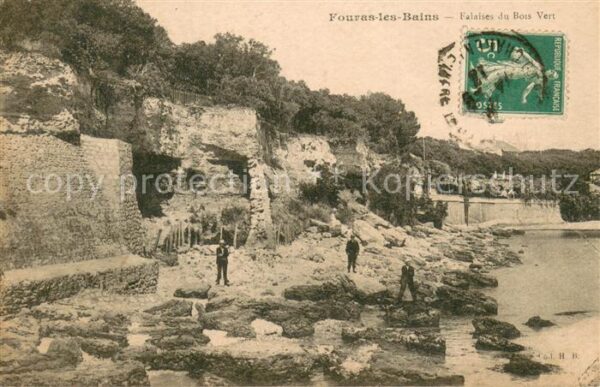 Fouras Charente-Maritime Falaises du Bois Vert