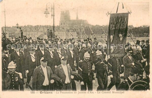 Orleans Loiret La Procession de Jeanne d’Arc Le Consei