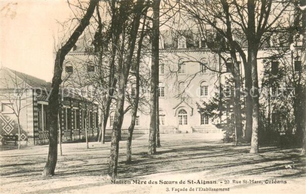 Orleans Loiret Maison Mere des Soeurs de St Aignan Fac