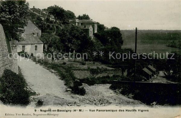 Nogent en Bassigny Vue panoramique des Hautes Vignes