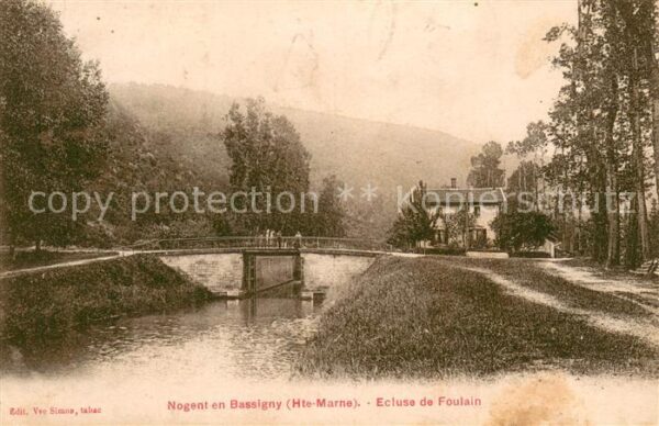 Nogent en Bassigny Ecluse de Foulain