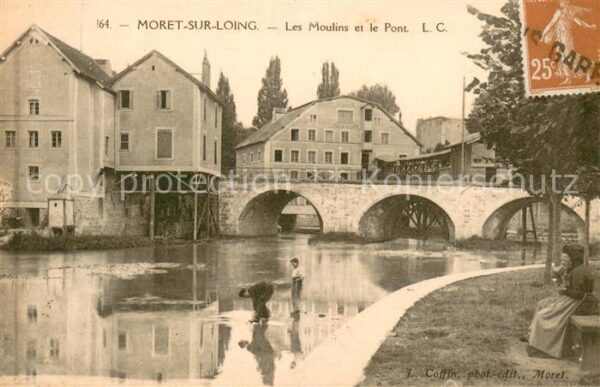 Moret-sur-Loing Les Moulins et le Pont