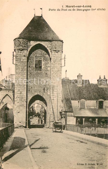 Moret-sur-Loing Porte du Pont ou de Burgogne