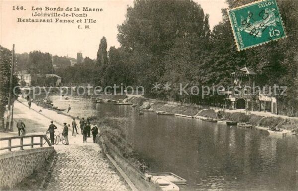 Joinville-le-Pont Les Bords de la Marne Restaurant Fanac