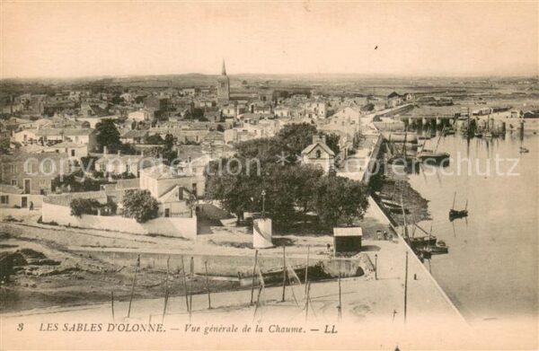 Les Sables-d Olonne Vue generale de la Chaume