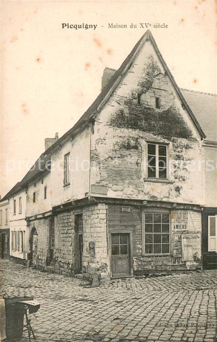 Picquigny Maison du XV siecle
