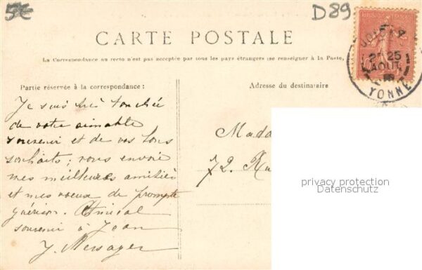 Joigny 89 Yonne Le Montholen et Faubourg Gambetta – Bild 2