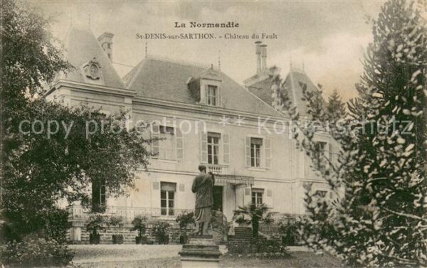 Saint-Denis-sur-Sarthon Chateau du Fault