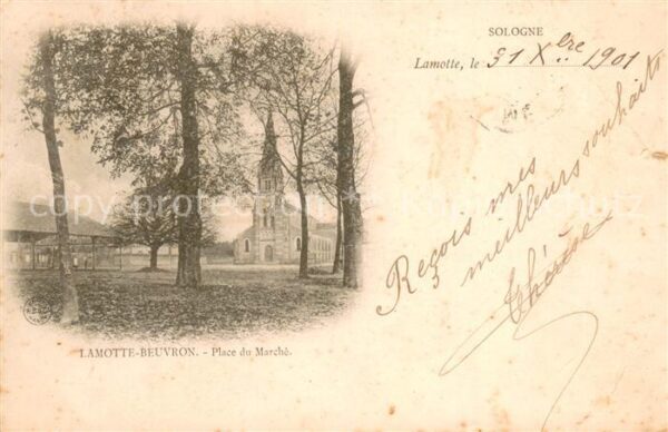Lamotte-Beuvron Place du Marche