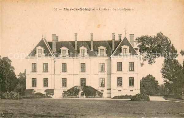 Mur-de-Sologne Chateau de Pondjouan
