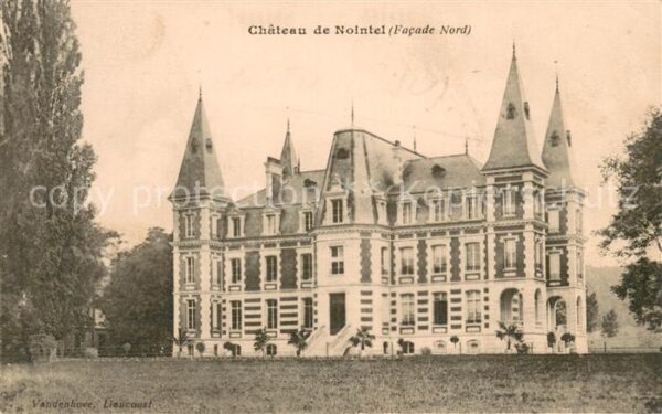 Nointel Oise Chateau de Nointel Facade Nord
