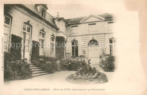 Chatillon-sur-Seine Hotel deu XVII construit par Bouchardon