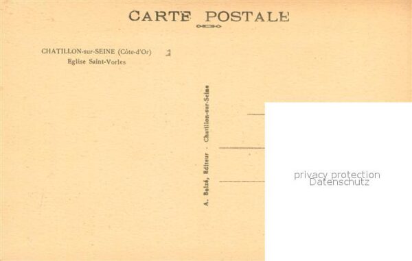 Chatillon-sur-Seine Eglise Saint Vorles – Bild 2