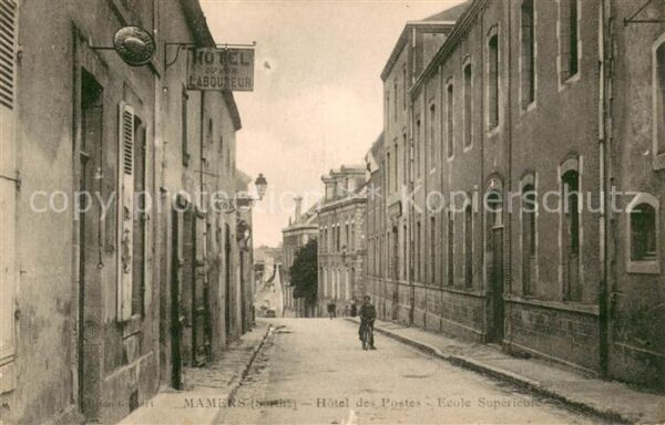Mamers 72 Hotel des Postes Ecole Superieur