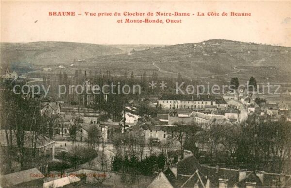 Beaune 21 Vue prise du Clocher de Notre Dame La C