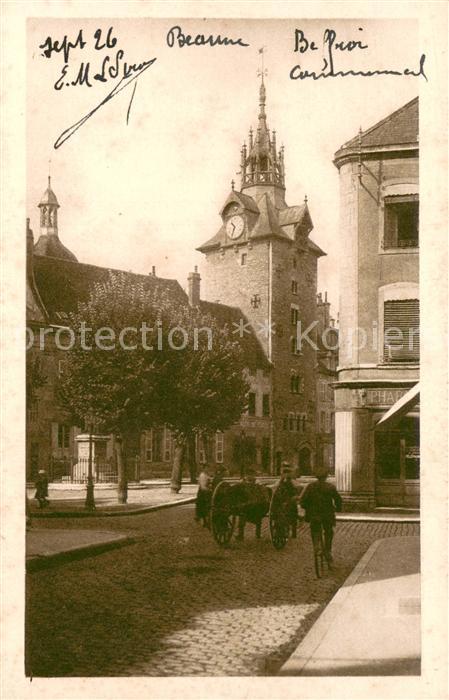Beaune 21 Place Monge et Beffroi Communal