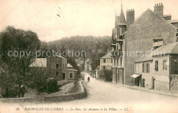 Bagnoles-de-l Orne Le Parc les Avenues et les Villas